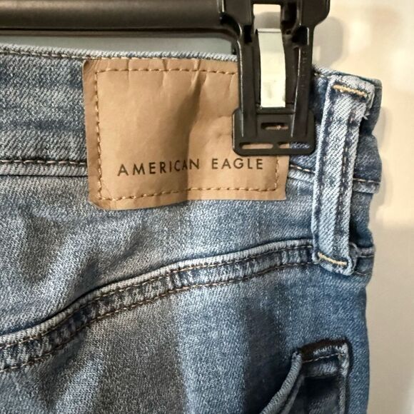 American Eagle Outfitters Blue Ankle Cropped Jeans - Picture 3 of 6